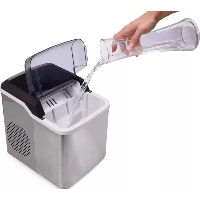 Gorenje IMD1200SB Máquina de hielo portátil 12 kg/24h acero inoxidable