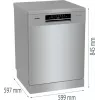 Gorenje GS643C90X De libre instalación 16 cubiertos
