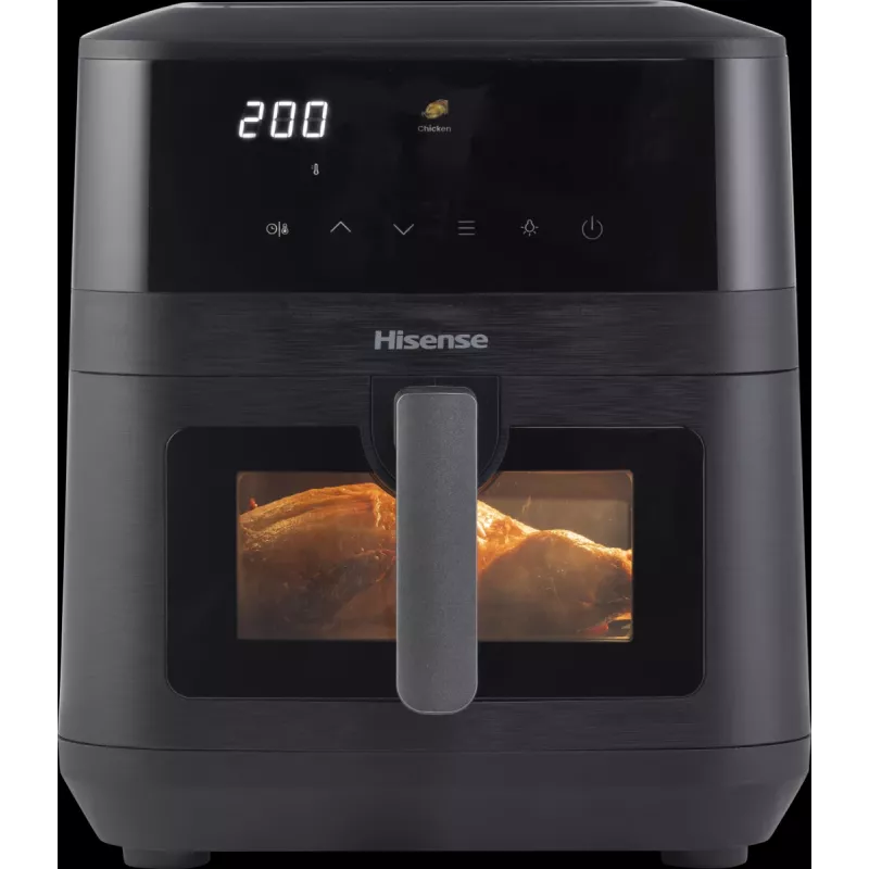 Hisense HAF2100DCD Freidora de aire individual 7,7 L 2100 W negra