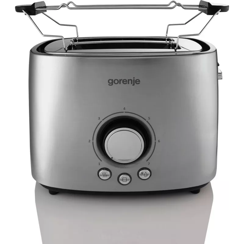 Gorenje T1000E 7 2 rebanadas 1000 W acero inoxidable