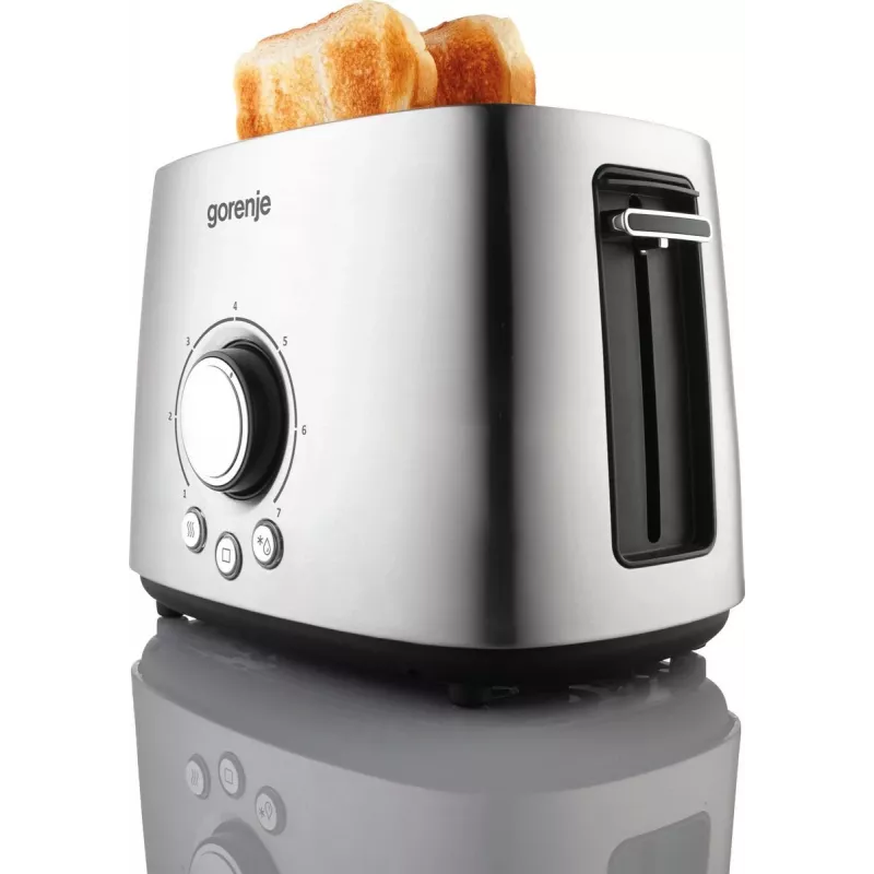 Gorenje T1000E 7 2 rebanadas 1000 W acero inoxidable