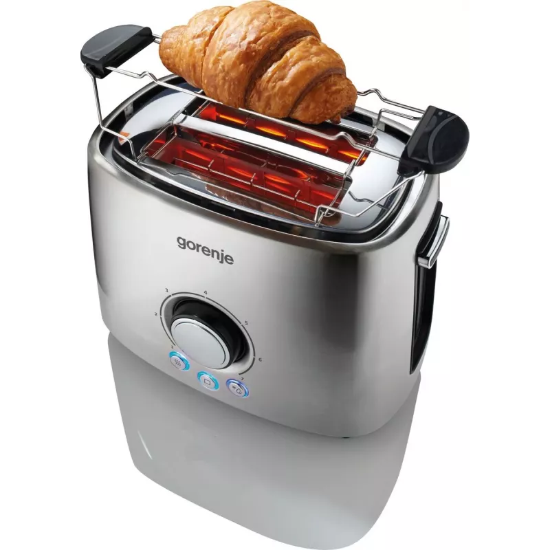 Gorenje T1000E 7 2 rebanadas 1000 W acero inoxidable