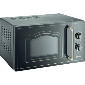 Gorenje MO4250CLB Microondas con grill antracita de sobremesa 20 L 700 W