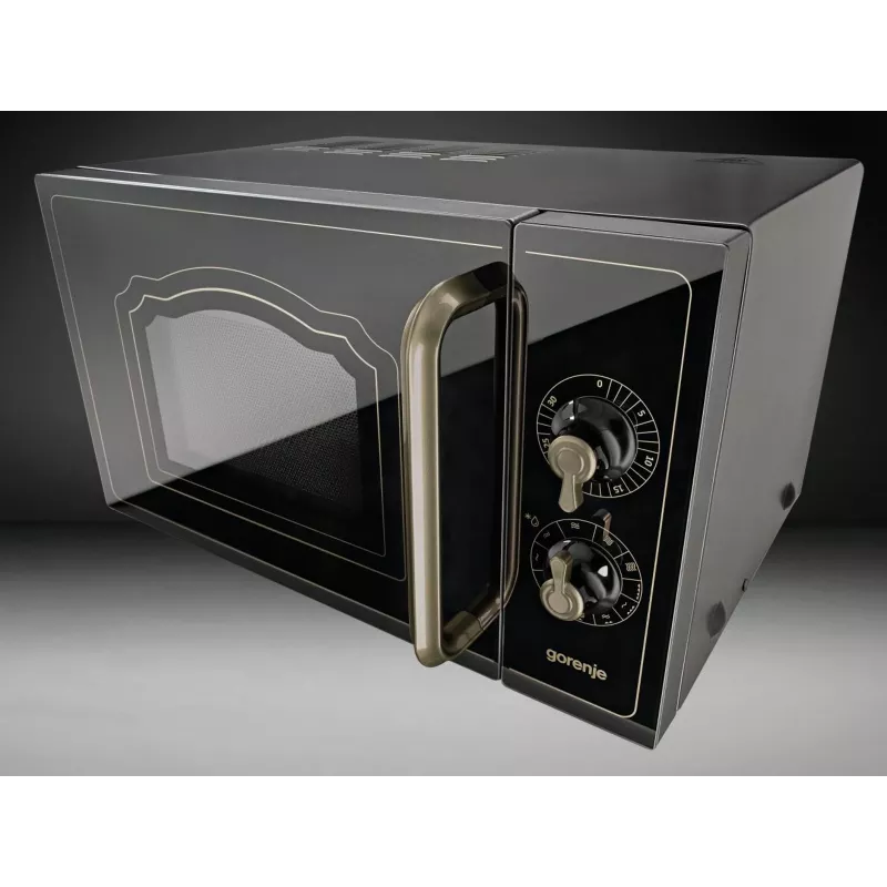 Gorenje MO4250CLB Microondas con grill antracita de sobremesa 20 L 700 W