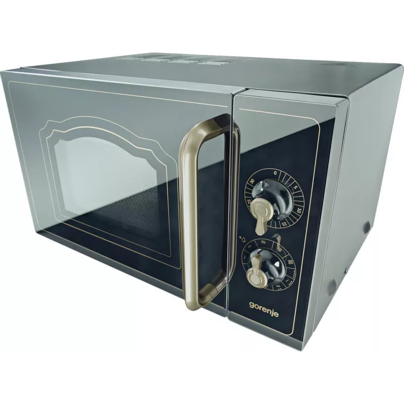 Gorenje MO4250CLB Microondas con grill antracita de sobremesa 20 L 700 W