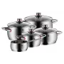 WMF Quality One 07.7455.6380 Juego de ollas 9 piezas