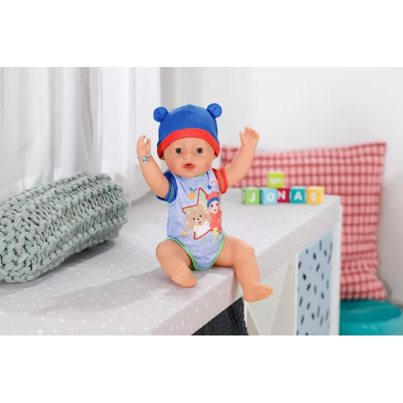 BABY born Jonas 43cm, muñeca bebé, masculino, 3 años, niño/niña, 430 mm, multicolor
