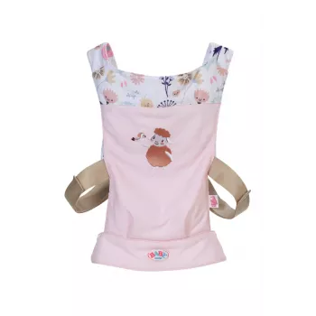 BABY born Baby Carrier Flower, portabebés para muñecas