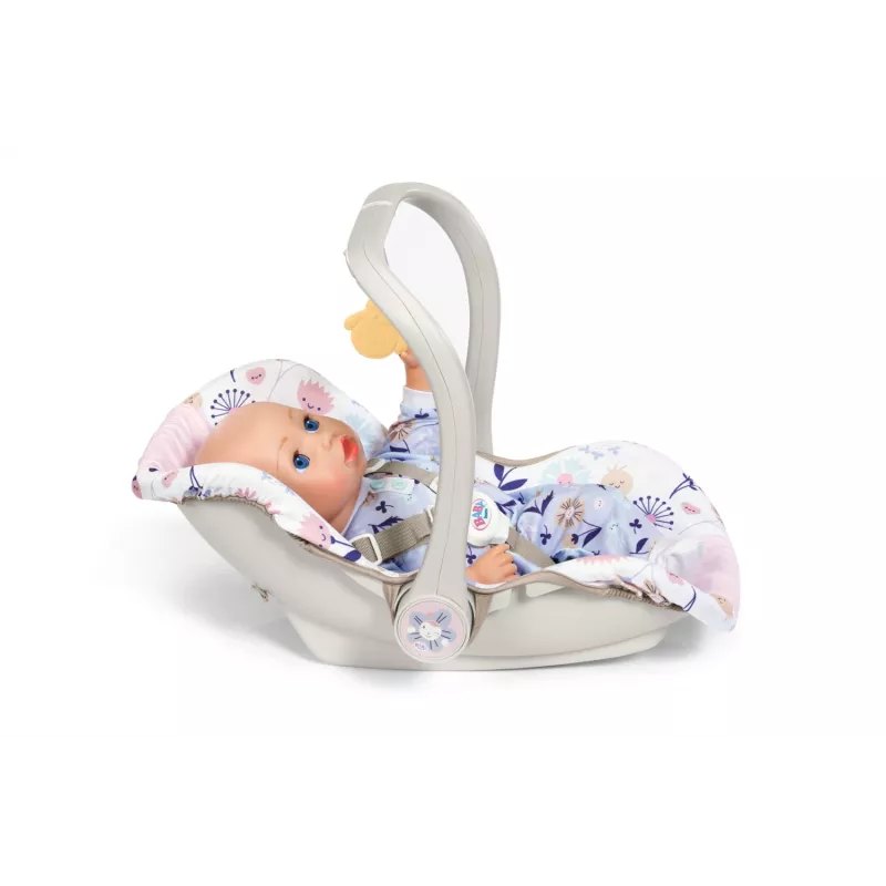 BABY born Comfort Seat Flower, silla de coche para muñecas