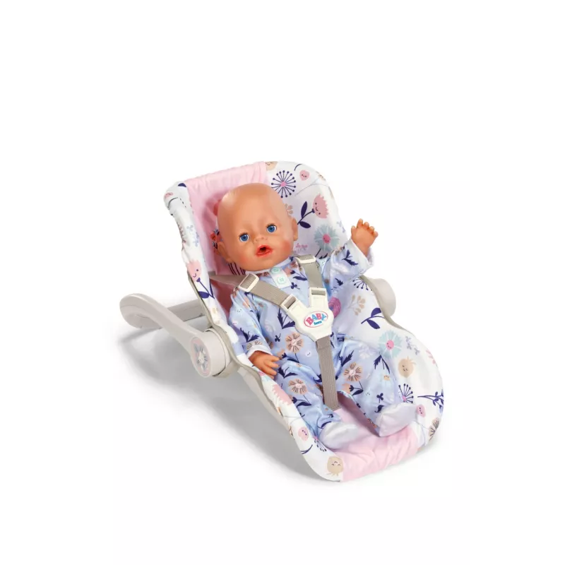 BABY born Comfort Seat Flower, silla de coche para muñecas