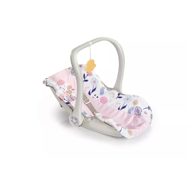 BABY born Comfort Seat Flower, silla de coche para muñecas