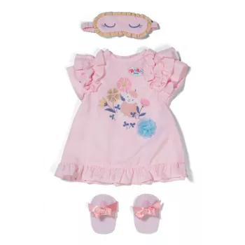 BABY born camisón 43cm, ropa de noche para muñecas