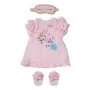BABY born camisón 43cm, ropa de noche para muñecas
