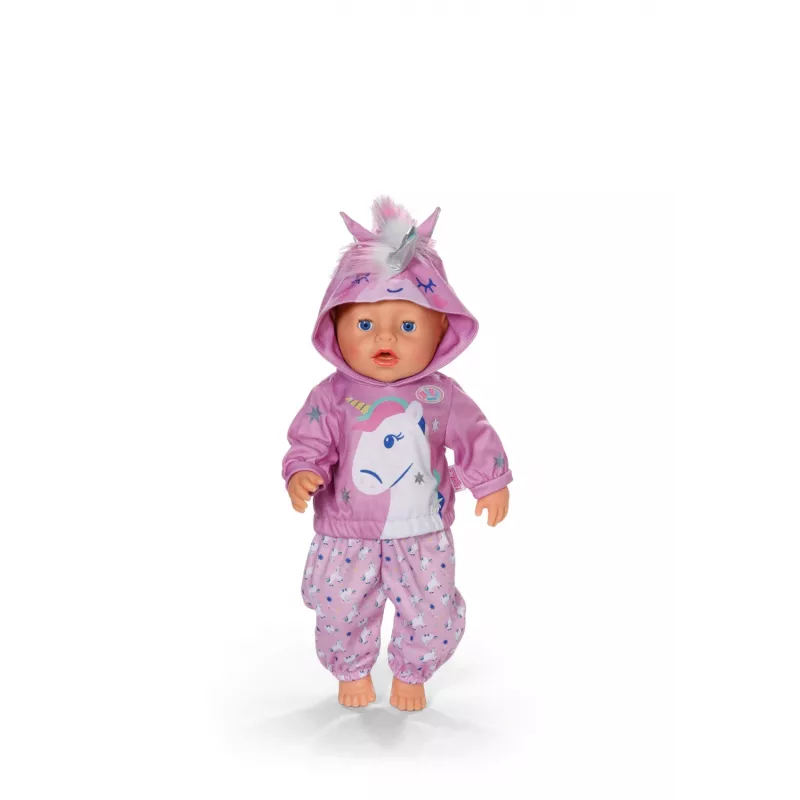 BABY born conjunto unicornio 43cm, conjunto de ropa para muñecas