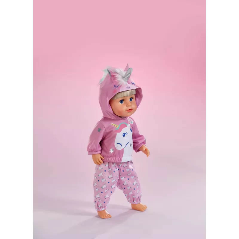 BABY born conjunto unicornio 43cm, conjunto de ropa para muñecas