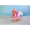BABY born set de baño unicornio 43 cm, ropa de baño para muñecas, 3 años