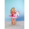 BABY born set de baño unicornio 43 cm, ropa de baño para muñecas, 3 años