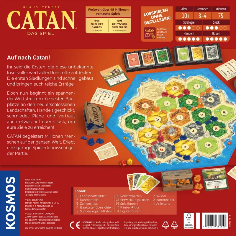 Kosmos 47856506 juego de mesa/cartas estrategia