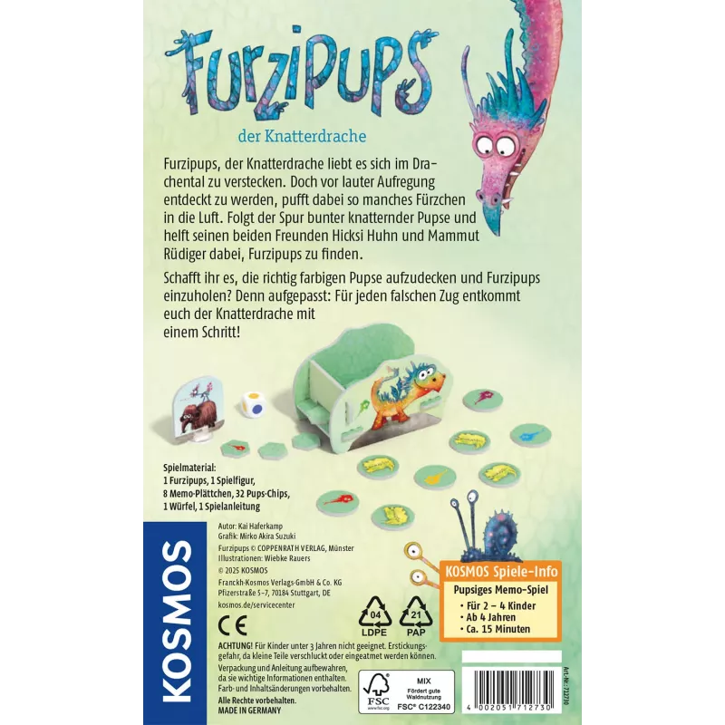 Kosmos 47855936 juego de mesa/cartas memory