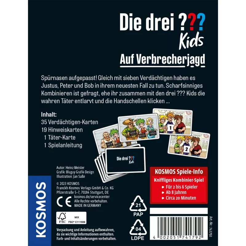 Kosmos 74179 Los tres jQuery22009414852831456957_1703856853844 15 min juego de cartas detective