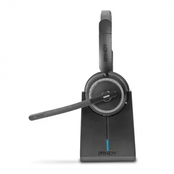 Lindy L118 Auriculares inalámbricos con cancelación de ruido y base de carga