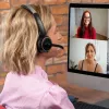 Lindy L118 Auriculares inalámbricos con cancelación de ruido y base de carga