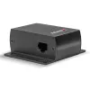 Lindy Extensor PS/2 KM Cat.5e/6 de 100 m, transmisor y receptor, con cable, 100 m, Cat5e, Cat6, Negro, CE, FCC, RoHS y REACH, CP65