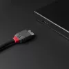 Lindy Cable USB 3.2 Type-C a Micro-B de 1 m, Anthra Line, 1 m, USB C, Micro-USB B, USB 3.2 Gen 1 (3.1 Gen 1), negro