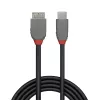 Lindy Cable USB 3.2 Type-C a Micro-B de 2 m, Anthra Line, 2 m, USB C, Micro-USB B, USB 3.2 Gen 1 (3.1 Gen 1), negro