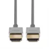 Lindy Cable HDMI Ultra High Speed fino de 1 m, 1 m, HDMI Type-A (estándar), HDMI Type-A (estándar), 48 Gbit/s, blanco