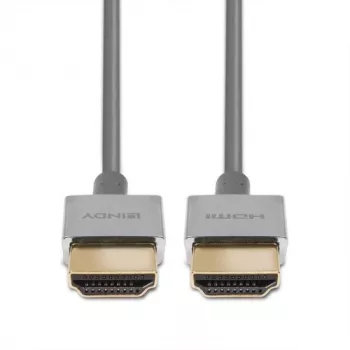 Lindy Cable HDMI Ultra High Speed fino de 1 m, 1 m, HDMI Type-A (estándar), HDMI Type-A (estándar), 48 Gbit/s, blanco