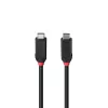 Lindy Cable USB4 240W Type-C de 2 m, Black Line, 2 m, USB C, USB C, USB4 Gen 3x2, 40 Gbit/s, negro