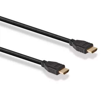 Lindy Cable HDMI 4K60Hz de 3 m, flexible, 3 m, HDMI Type-A (estándar), HDMI Type-A (estándar), 18 Gbit/s, negro