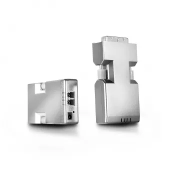 Lindy Extensor DVI-D Single Link de fibra óptica de 1500 m, DVI, DVI-D, 1920 x 1200 píxeles, plata, 1500 m, 40 x 70 x 15 mm