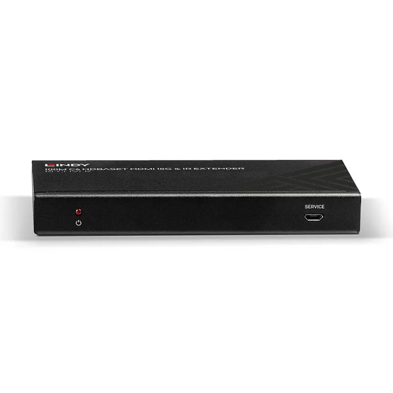 Lindy Extensor HDBaseT Cat.6 HDMI 4K60, IR y RS-232 de 100 m, receptor
