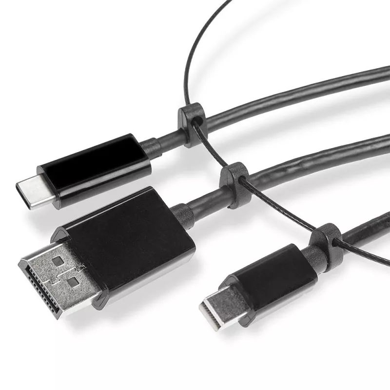 Lindy Soporte convertidor USB Type-C, mDP y DisplayPort a HDMI 18G