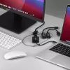 Lindy Soporte convertidor USB Type-C, mDP y DisplayPort a HDMI 18G