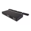 Lindy Matriz extensor HDBaseT Cat.6 4x4 HDMI 4K60 de 150 m, 3840 x 2160 píxeles, transmisor y receptor AV, 150 m, con cable, negro, HDCP