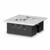 Lindy Extensor KVM HDBaseT Cat.6 HDMI 4K60 y Type-C de 150 m con toma de pared UK, transmisor