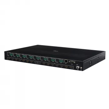 Lindy 38434 matriz HDMI 8x8 4K60 Multi-View sin interrupciones con escalado de videowall