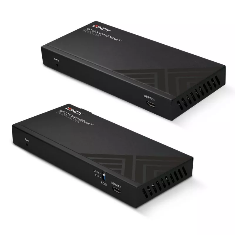 Lindy Extensor KVM HDBaseT Cat.6 DisplayPort 1.2, USB, IR y RS-232 de 150 m