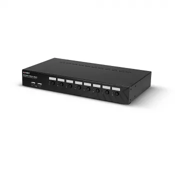 Lindy 39538 Switch KVM montaje en rack negro