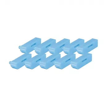 Lindy 40325 Bloqueador de puertos DisplayPort azul acrilonitrilo butadieno estireno (ABS) 10 uds.