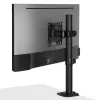 Lindy Soporte fijo compacto para monitor, 8 kg, 33 cm (13 inch), 81,3 cm (32 inch), 75 x 75 mm, 100 x 100 mm, negro