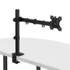 Lindy Soporte de monitor ajustable individual, 8 kg, 33 cm (13