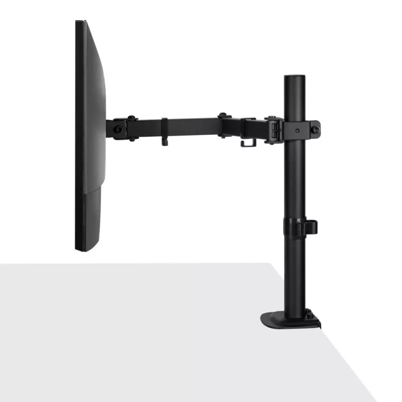Lindy Soporte de monitor ajustable individual, 8 kg, 33 cm (13