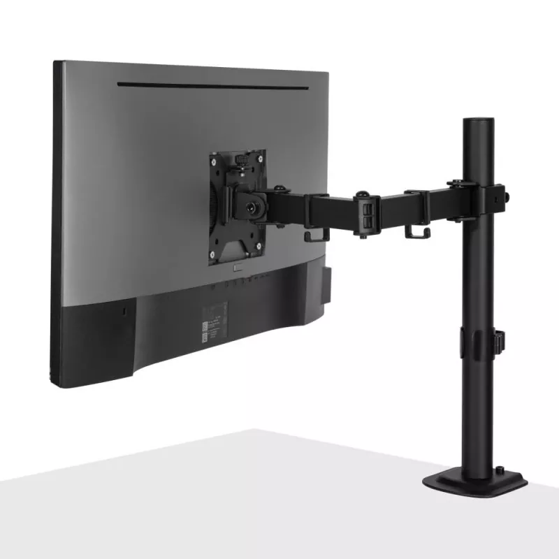 Lindy Soporte de monitor ajustable individual, 8 kg, 33 cm (13