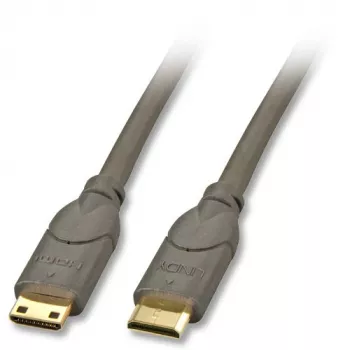 Lindy Cable HDMI CAT2 HDMI de 0,5 m HDMI Type-C (Mini) negro