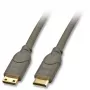 Lindy Cable HDMI CAT2 HDMI de 0,5 m HDMI Type-C (Mini) negro