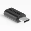 Lindy Adaptador USB 3.2 Type-C a C, USB 3.2 Type-C, USB 3.2 Type-C, negro